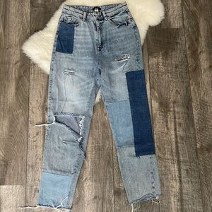 urban outfitters BDG jeans patchwork